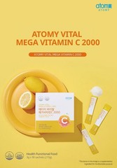 ATOMY Vital Mega Vitamin 2000 3g x 90 Sticks Vitamin C Powder No Tariffs In US