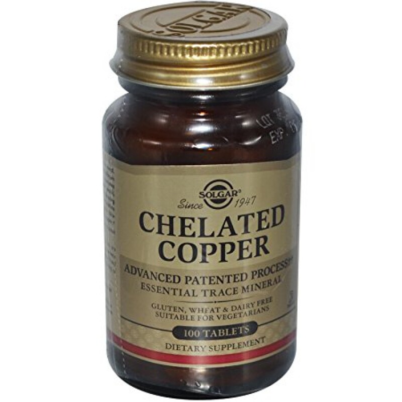 Chelated Copper Tablets**