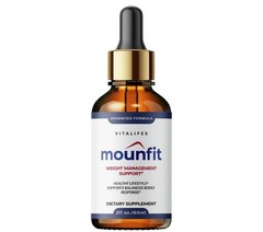 (3 Pack) Mounfit Drops Liquid Supplement, Max Strength, Moun fit Fat Loss Drops