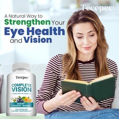 Complete Vision Improves Blood Circulation Bilberry+Eyebright+Marigold 120 Caps