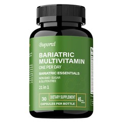 Bariatric Multivitamin -with 21 Vitamins,Balance Energy Levels Promotes Burn Fat
