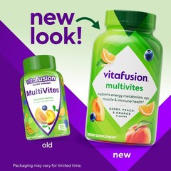 Vitafusion Multivitamin Chewables – 120ct: Berry Flavor, Gummy Form