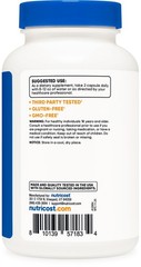 Nutricost Triple Magnesium Complex 300mg, 120 Capsules – Gluten Free and Non-GMO