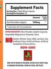 Vitality source – BEET ROOT – Digestion aid 1 Bottle 60 Capsules