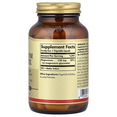 Solgar Magnesium Glycinate, 90 Vegetable Capsules