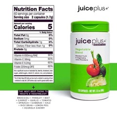 Juice Plus+ Fruit & Vegetable Blend – Fruit and Vegetable Supplement Exp: 11/27