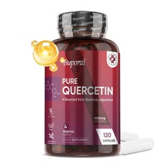 Quercetin 120pcs, Support Cellular Energy,Promotes Heart & Cardiovascular Health