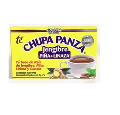 TE TEA CHUPA PANZA, Jengibre, Piña, Linaza, GINGER, Cinnamon. ORIGINAL. 30 Day