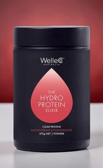 WelleCo Hydro Protein Elixir Blackcurrant Pomegranate 9.5oz Sealed 05/27