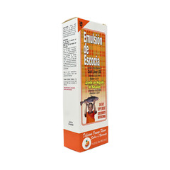 Emulsion De Escocia Cod Liver Oil & Vit A, D & E – Orange Flavor 15.3 fl oz