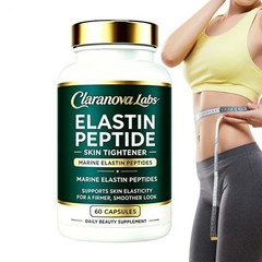 Claranova Elastin Peptides, Marine Elastin Peptide Skin Tightening Formula, 60pc