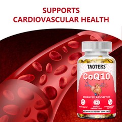 Coq10 Coenzyme 400mg Immune Function Heart Health Support Increase Energy