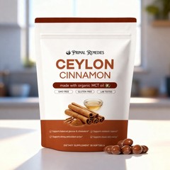Cinnamon Ceylon Softgels, Ceylon Cinnamon Soft Gels 7200Mg Equivalent