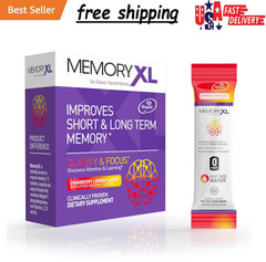 MemoryXL, Magnesium L-Threonate: Brain Supplement for Memory & Focus; Magtein®,