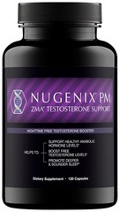 PM ZMA – Nighttime Free Testosterone Booster and Sleep Support, 120 Count