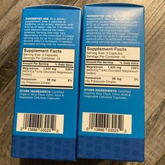 2x Boxes nbpure MagO7 Natural Cleanse & Detox – 30 Capsules Each Exp 11/2028