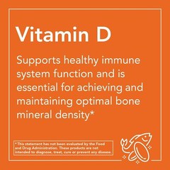 NOW FOODS Vitamin D-3 2000 IU – 240 Softgels