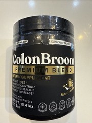 ColonBroom PREMIUM BLEND! Strawberry – 50 SERVINGS! Exp 12/2026 11.41oz 323.5g