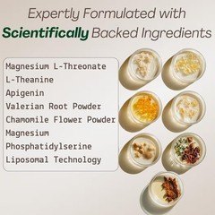 MAGPLUS+ Magnesium L-Threonate w/ Apigenin & L Theanine 1500mg 7 Ingredient