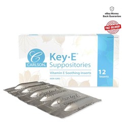 Nourishing 30 IU Vitamin E Suppositories – Moisture Relief for Men & Women