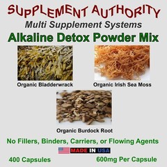 Irish Sea Moss – Bladderwrack – Burdock Root – Alkaline Detox ~ Dr. Sebi ~ 400ct