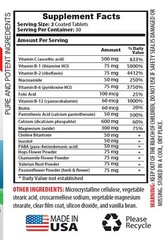 stress decompress – STRESS RELIEF B & C – immune support multi vitamin 2 BOTTLE