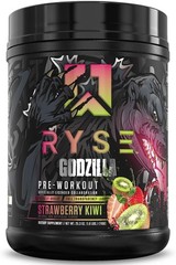 RYSE Godzilla X Noel Deyzel Pre Workout Powder – Strawberry Kiwi – 400mg Caff…