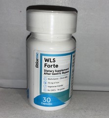 FitForMe Bariatric Multivitamins WLS Forte 30ct Post Gastric Bypass/ Exp 07/2027