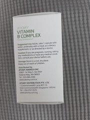 Atom Atomy Vitamin B Complex, Exp 01/2028