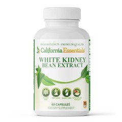 Top Rated White Kidney Bean Ext 60ct Natural Carb Block Reduce Starch & Weight