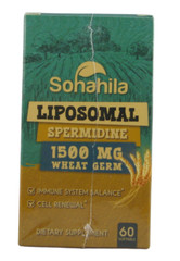 Sohahila 15MG Spermidine Supplement Liposomal Spermidine High Absorption 60 Soft