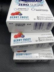 24 – Pedialyte Electrolyte Drink Mix Packets Zero Sugar | Berry Frost Exp 3/2027