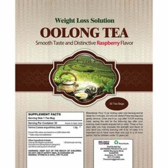 Oolong Tea Bag Metabolism Support & White Bean Extract 1000mg Weight Management