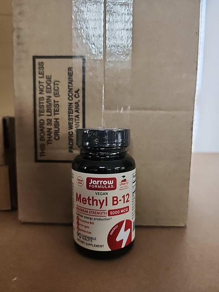 Vitamin B12 5000 mcg – Maximum Strength for Cellular 90 Count (Pack of 1)