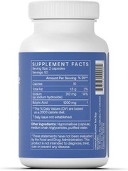 Butyrate Sodium Postbiotic – 100 Count Capsules for Gut & Digestive Health