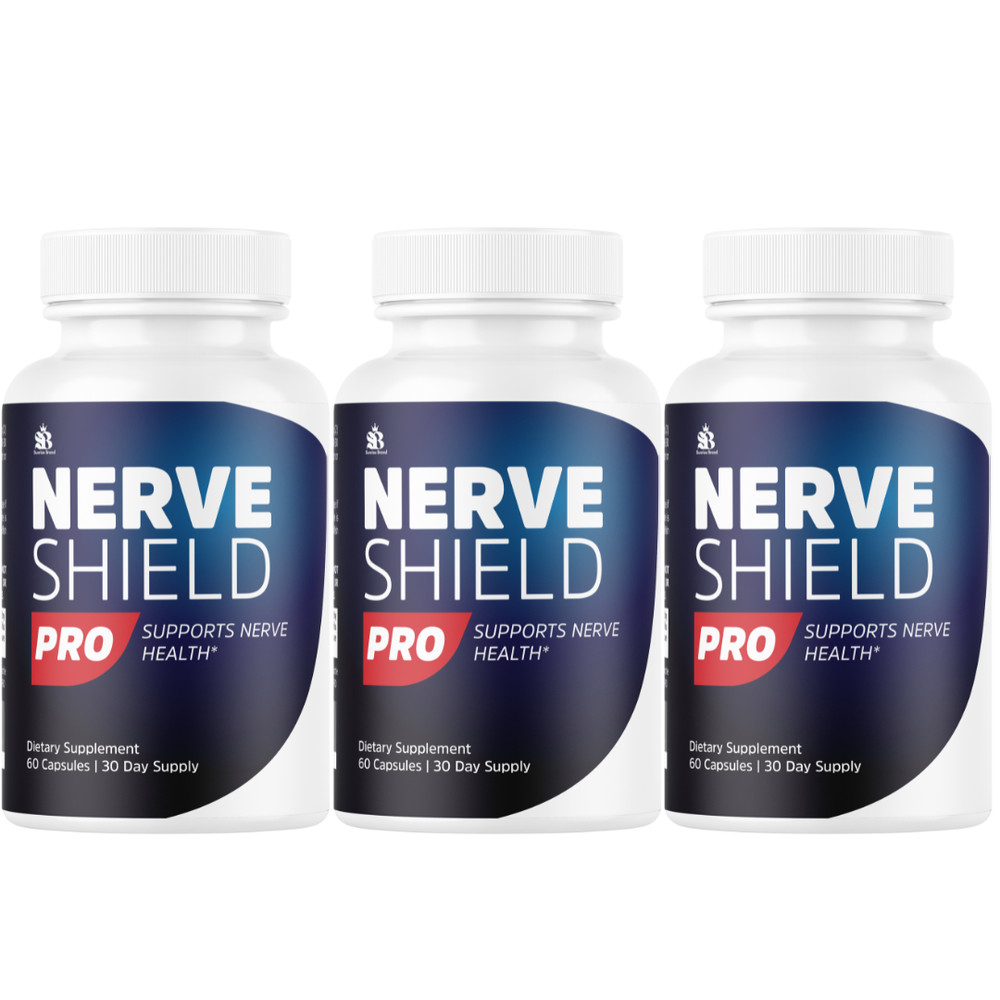 Nerve Shield Pro Nerve Health Support, Healthy Nerves Official- 3 Bottles