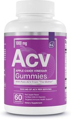 Essential Elements ACV Gummies with The Mother | Vegan & B12 (60 Count)