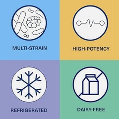 “60 Softgelsules, Probiotics VSL#3 112.5B CFUs – High-Potency Gut Support”
