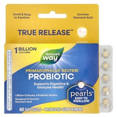 2 X Nature’s Way, Primadophilus� Reuteri Probiotic, 1 Billion CFU, 60 Softgels