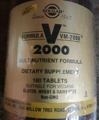 Solgar Formula VM-2000 Tablets 180 Tabs 07/28
