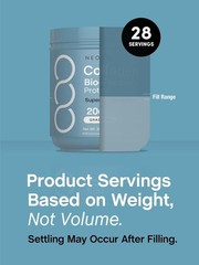 NeoCell Collagen Bio-Peptides Powder – 20oz, Grassfed, for Hair, Skin & Nails, S