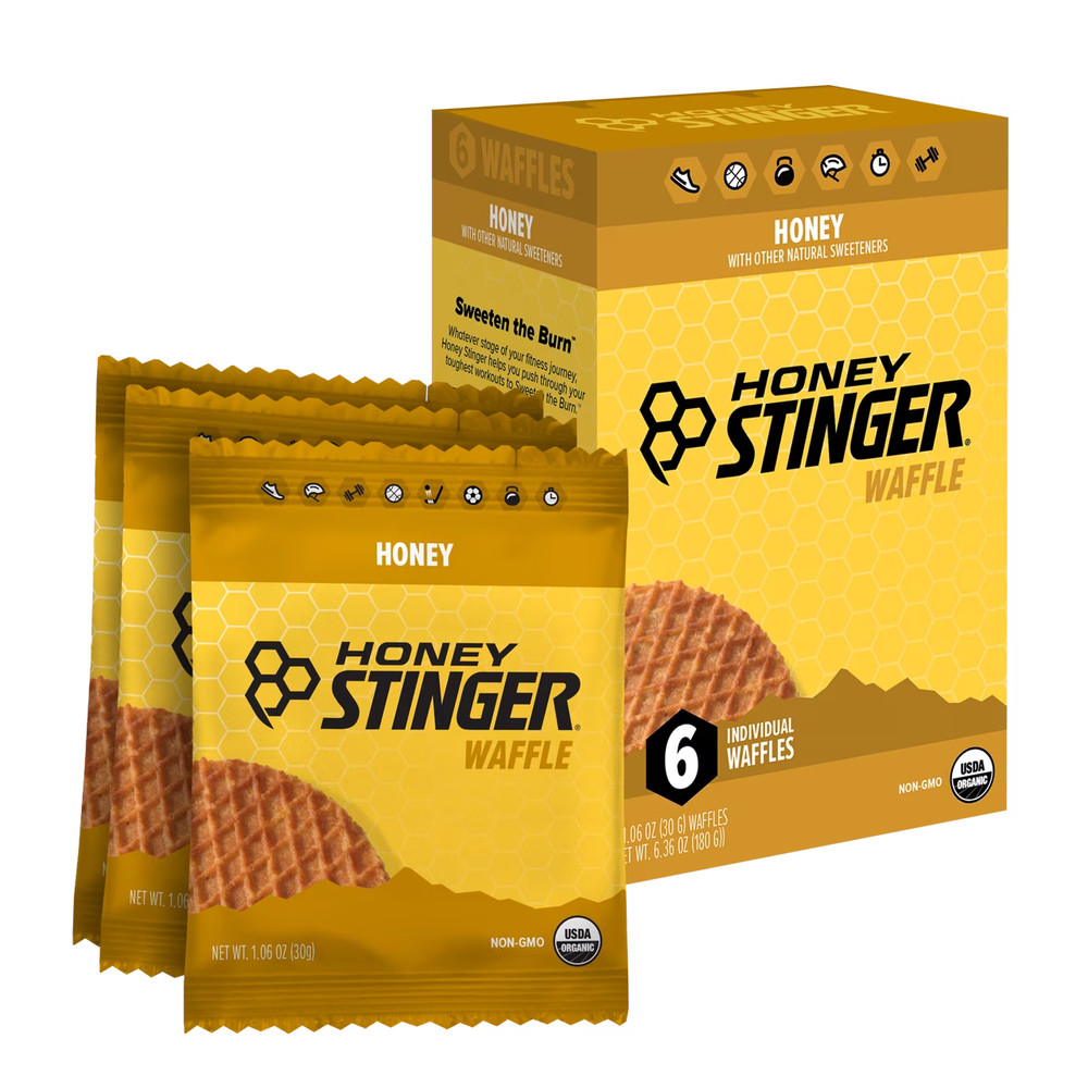 Honey Stinger organic energy waffle Snack Honey 1.06 oz 6 Count Box…..