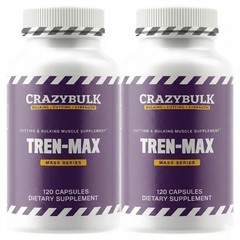CRAZYBULK TREN-MAX | Natural Anabolic Body Building Supplement Pack of 2
