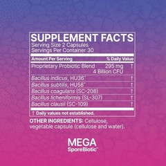 1-3PACK Microbiome Labs MegaSporeBiotic | Spore-Based Probiotic for Gut Health