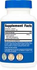 Nutricost Black Walnut Hulls Extract (4,000mg Equivalent) 120 Capsules – Vegan