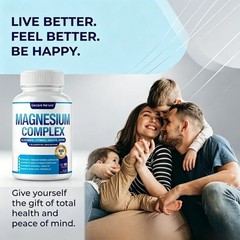 Decent Nature Magnesium Complex –7 Elemental Magnesium Forms for Muscle & Sleep