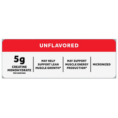 Equate Creatine Monohydrate Powder Unflavored 15.87 Oz