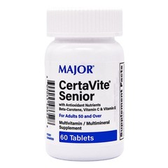 Major CertaVite with Antioxidants Vitamins & Minerals – 60 Tablets | Exp 11-2024