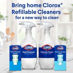 CLOROX Multi-Purpose Spray Refill 48/3×1.125fo Bcap eCom 3.38 Fl Oz (Pack of 1)