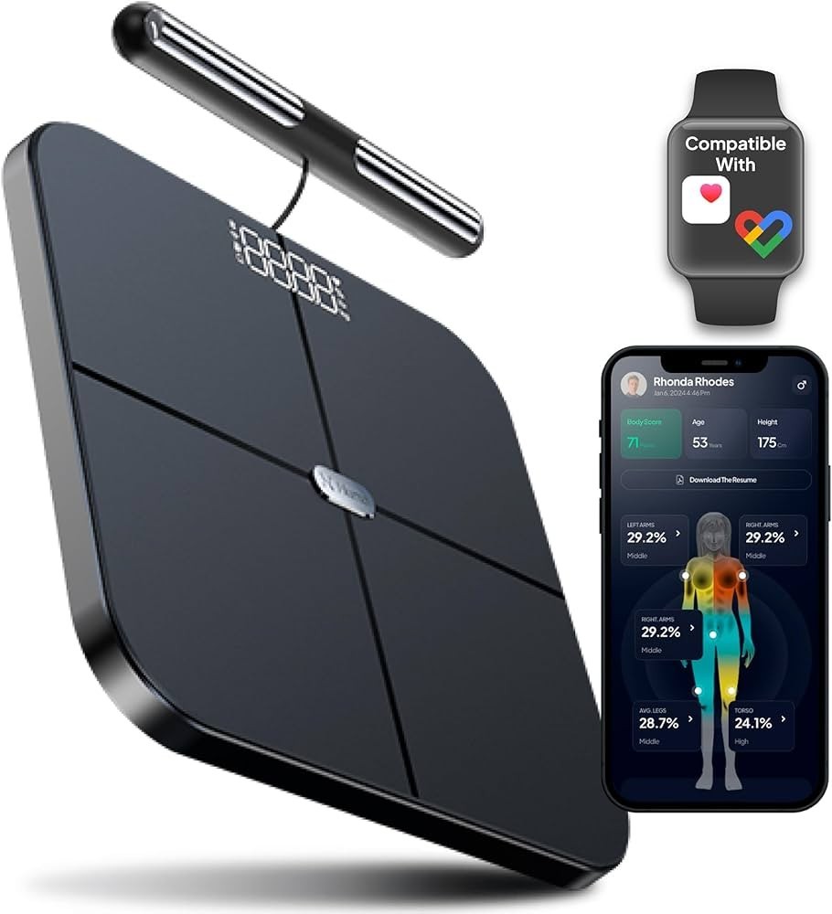 Hume Pod Smart Body Composition Analyzer/Digital Scale (Black) – SEALED NEW